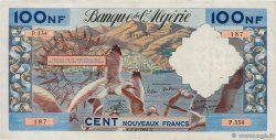 100 Nouveaux Francs ALGÉRIE  1961 P.121b