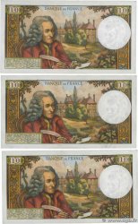 10 Francs VOLTAIRE Lot FRANCE  1965 F.62.16 TTB+