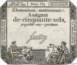 50 Sols FRANCE  1792 Ass.26a