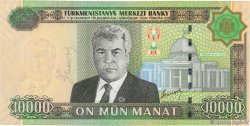 10000 Manat TURKMENISTáN  2005 P.16 FDC
