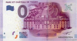 0 Euro FRANCE regionalism and various Thoiry 2016  UNC
