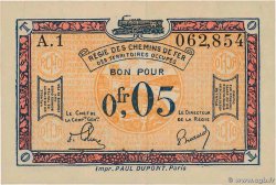 5 Centimes FRANCE regionalism and various  1923 JP.135.01