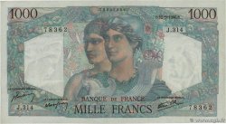 1000 Francs MINERVE ET HERCULE FRANCE  1946 F.41.16