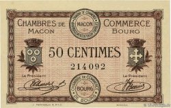 50 Centimes FRANCE régionalisme et divers Macon, Bourg 1915 JP.078.01