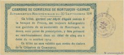 50 Centimes FRANCE régionalisme et divers Montluçon, Gannat 1914 JP.084.07 SPL