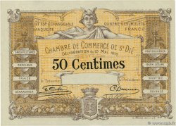 50 Centimes Spécimen FRANCE regionalismo e varie Saint-Die 1916 JP.112.06 AU