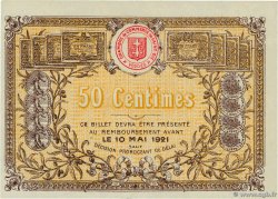 50 Centimes Spécimen FRANCE Regionalismus und verschiedenen Saint-Die 1916 JP.112.06 fST