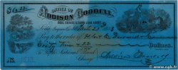 69,22 Dollars UNITED STATES OF AMERICA Loda 1883 DOC.Chèque