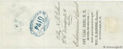 80 Dollars ESTADOS UNIDOS DE AMÉRICA Cooperstown 1867 DOC.Chèque EBC