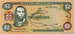 2 Dollars JAMAÏQUE  1993 P.69e NEUF