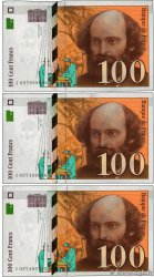 100 Francs CÉZANNE Lot FRANCE  1997 F.74.01 TTB+