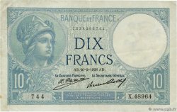 10 Francs MINERVE FRANCE  1928 F.06.13 TB+
