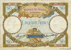50 Francs LUC OLIVIER MERSON type modifié FRANKREICH  1934 F.16.05