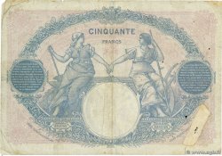 50 Francs BLEU ET ROSE FRANCIA  1924 F.14.37 B