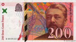 200 Francs EIFFEL FRANCE  1999 F.75.05 VF