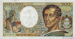 200 Francs MONTESQUIEU Numéro spécial FRANCIA  1990 F.70.10c