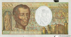 200 Francs MONTESQUIEU Numéro spécial FRANCE  1990 F.70.10c pr.TTB
