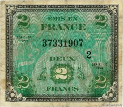 2 Francs DRAPEAU FRANCIA  1944 VF.16.02 RC+
