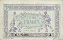 2 Francs TRÉSORERIE AUX ARMÉES FRANKREICH  1917 VF.05.01