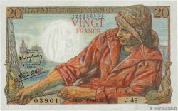 20 Francs PÊCHEUR FRANCE  1942 F.13.04