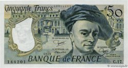50 Francs QUENTIN DE LA TOUR FRANCE  1979 F.67.05 SPL