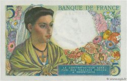 5 Francs BERGER FRANCE  1943 F.05.02 pr.NEUF