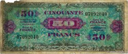 50 Francs DRAPEAU FRANCE  1944 VF.19.01 pr.B