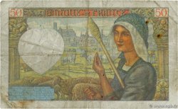 50 Francs JACQUES CŒUR FRANCE  1941 F.19.07 pr.TB