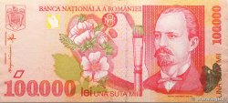 100000 Lei ROUMANIE  1998 P.110