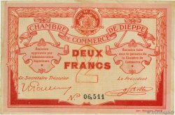 2 Francs FRANCE régionalisme et divers Dieppe 1918 JP.052.07 TB+