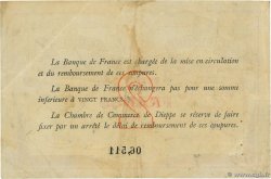 2 Francs FRANCE régionalisme et divers Dieppe 1918 JP.052.07 TB+