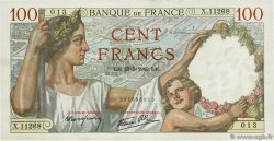 100 Francs SULLY FRANCE  1940 F.26.30 SUP