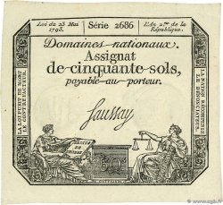 50 Sols FRANCE  1793 Ass.42c
