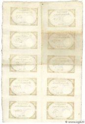 5 Livres Planche FRANKREICH  1793 Ass.46a-p SS