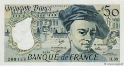 50 Francs QUENTIN DE LA TOUR  FRANCE  1990 F.67.16 SUP