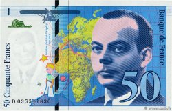 50 Francs SAINT-EXUPÉRY modifié FRANCE  1997 F.73.04 NEUF