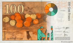100 Francs CÉZANNE FRANCE  1998 F.74.02 TTB
