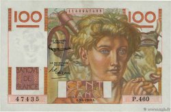100 Francs JEUNE PAYSAN FRANCE  1952 F.28.32 SPL+