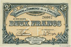 2 Francs FRANCE régionalisme et divers Guéret 1917 JP.064.15 SUP
