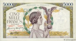 5000 Francs VICTOIRE Impression à plat FRANCE  1941 F.46.30
