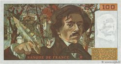 100 Francs DELACROIX FRANCE  1978 F.68.01 XF+