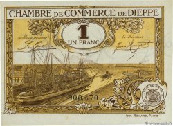 1 Franc FRANCE régionalisme et divers Dieppe 1920 JP.052.16 NEUF