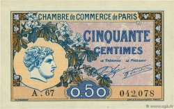 50 Centimes FRANCE régionalisme et divers Paris 1920 JP.097.31 NEUF