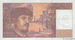 20 Francs DEBUSSY Modifié FRANCE  1997 F.66ter.02 VF