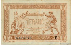 1 Franc TRÉSORERIE AUX ARMÉES 1917  FRANCIA  1917 VF.03.05