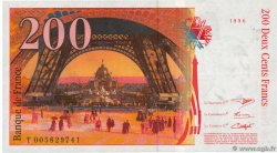 200 Francs EIFFEL FRANCE  1996 F.75.02 pr.SUP