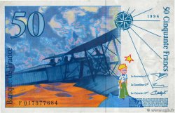 50 Francs SAINT-EXUPÉRY modifié FRANCE  1994 F.73.01A TTB