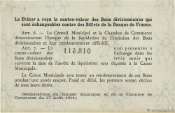 2 Francs FRANCE regionalism and various Rouen 1920 JP.110.58 AU+