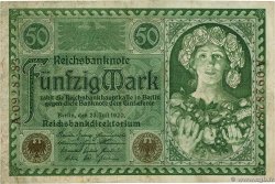 50 Mark  ALLEMAGNE  1920 P.068
