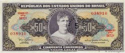 5 Centavos sur 50 Cruzeiros BRÉSIL  1966 P.184b